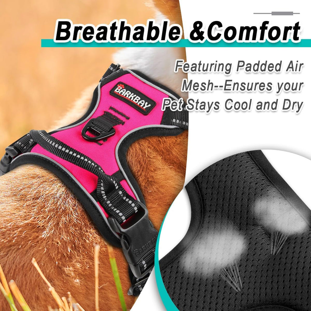 No Pull Dog Harness Adjustable Reflective Oxford Vest Small Medium Large Dogs
