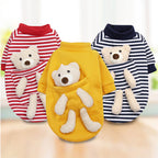 Cat Dog Pet Clothes for Small Dog Cute Sweater Spring Cat Cute Teddy Bear