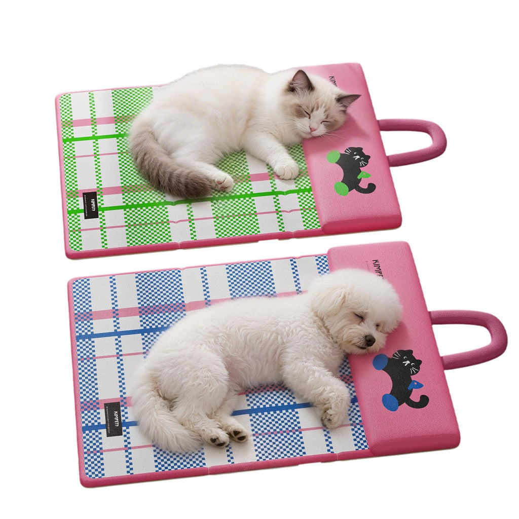 New Product Dog Bed Summer Cooling Bed Double-Sided Dog Mat Cat Bed Pet Sleeping Mat Cooling Mat Foldable Dog Mat Ice Mat
