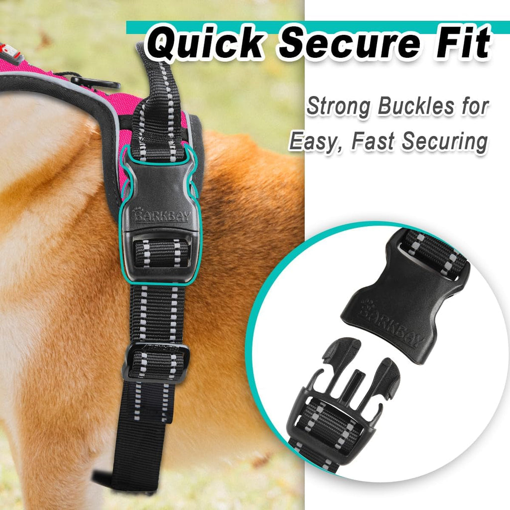No Pull Dog Harness Adjustable Reflective Oxford Vest Small Medium Large Dogs