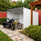 20'x12' Metal Livestock Shed for Horses & Farm Animals