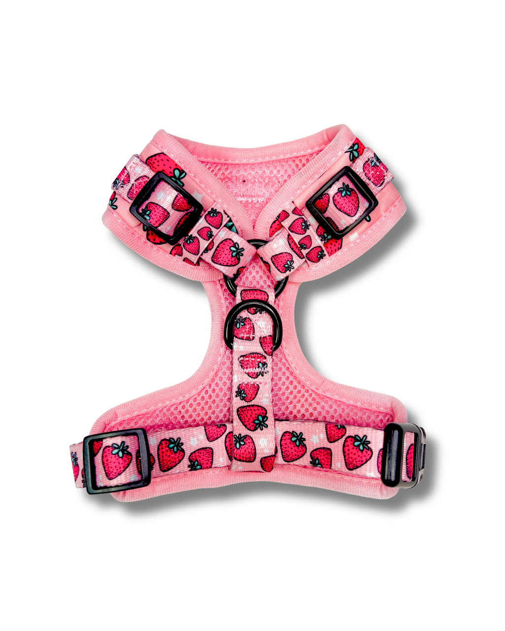 Strawberry Fields - Adjustable Dog Harness