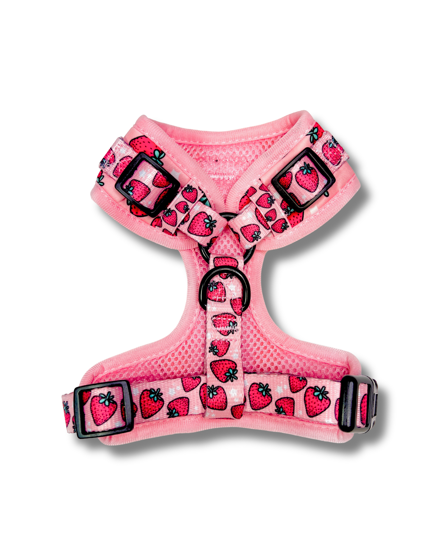Strawberry Fields - Adjustable Dog Harness