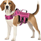 No Pull Tactical Dog Harness Heavy Duty Molle Vest for Medium to XLarge Dogs