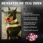 USA-K9 Grenade Shaped Rubber Dog Toy - Chew, Treat Dispenser & Tug Toy | USA - Army Green