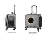 Universal-wheel Portable Pet Travel Carrier