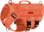 Tactical No-Pull Dog Harness – Mesh Military Vest with Handles for S -XL Dogs