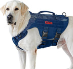 Tactical No-Pull Dog Harness – Mesh Military Vest with Handles for S -XL Dogs