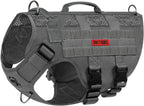 Tactical No-Pull Dog Harness – Mesh Military Vest with Handles for S -XL Dogs