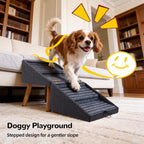 Dog Stairs for Couch 2 in 1 Foldable Pet Steps Ottoman Non Slip