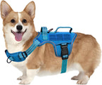 No Pull Tactical Dog Harness Heavy Duty Molle Vest for Medium to XLarge Dogs