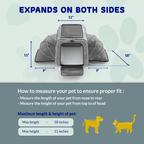 Rolling Rover Airline Compliant Expandable Wheeled Pet Carrier